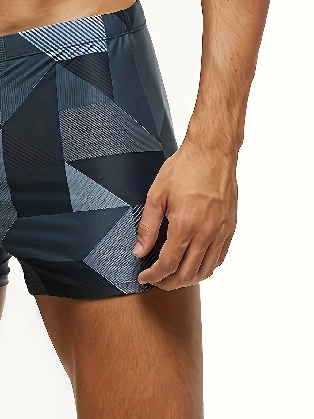 Slip microfibre homme, gris foncé
