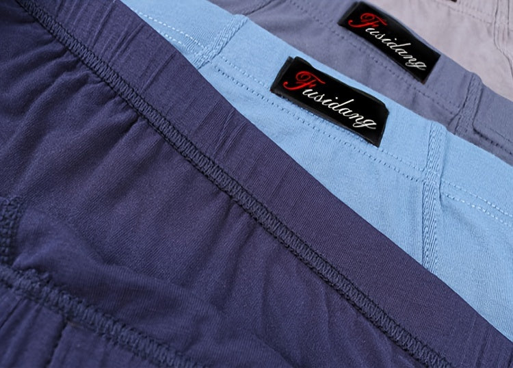 Boxer taille haute large modal homme — lot de 4