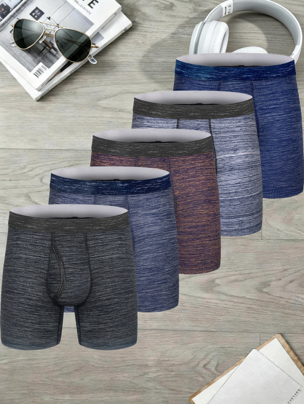 Boxer respirant bambou homme