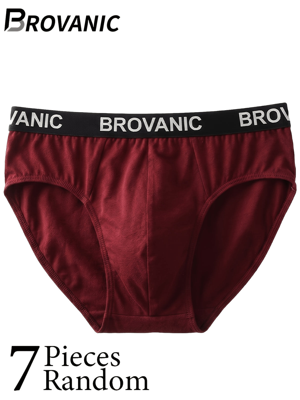 Slip respirant microfibre homme — lot de 7, uni, du S au XXL