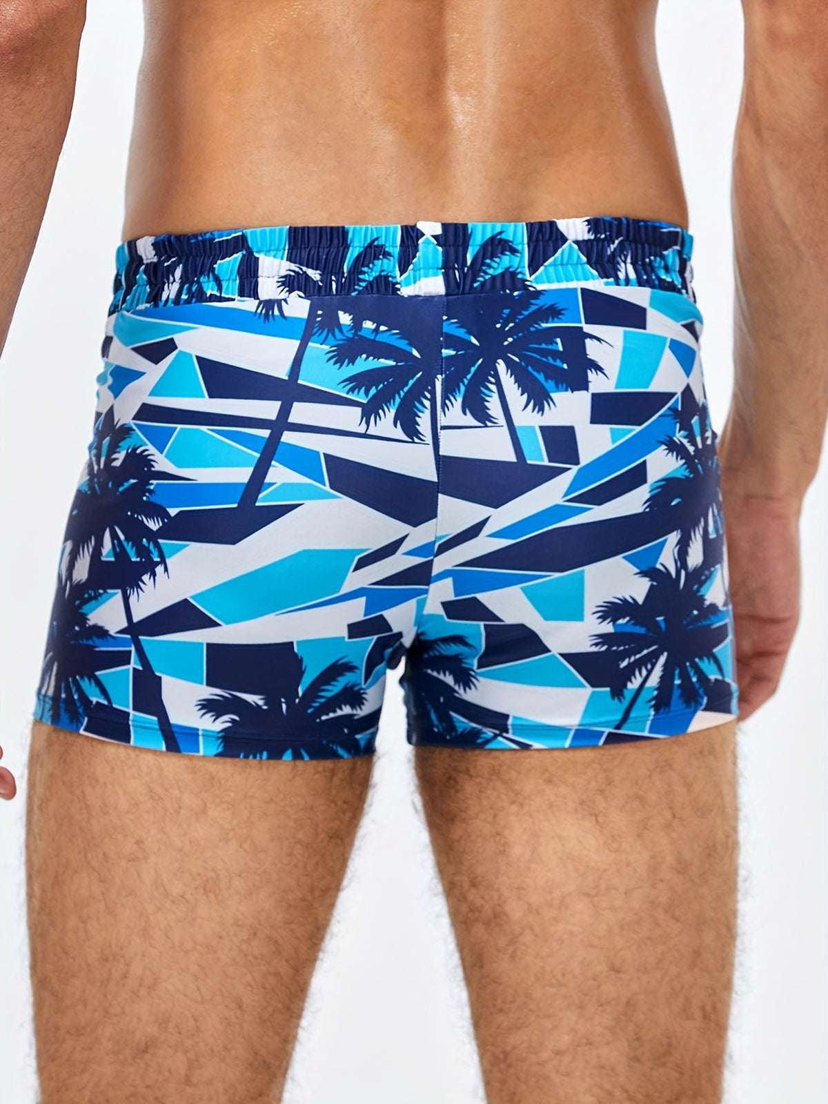 Boxer microfibre homme, bleu ciel, bleu ciel