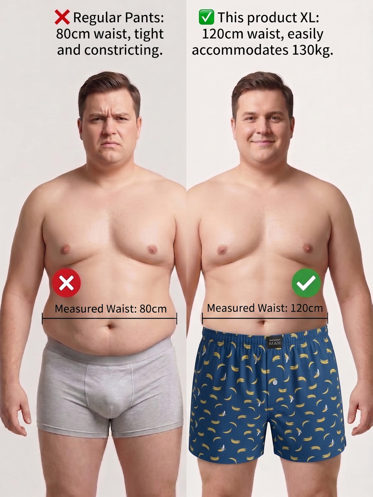Boxer d'intérieur bambou homme — lot de 3