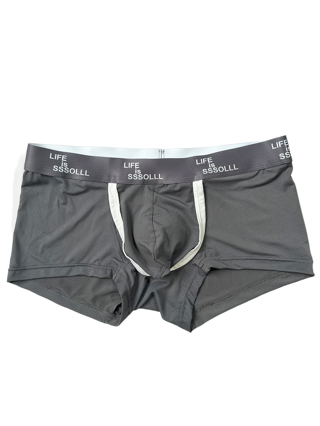 Boxer respirant microfibre homme — lot de 5, uni, du S au XXL