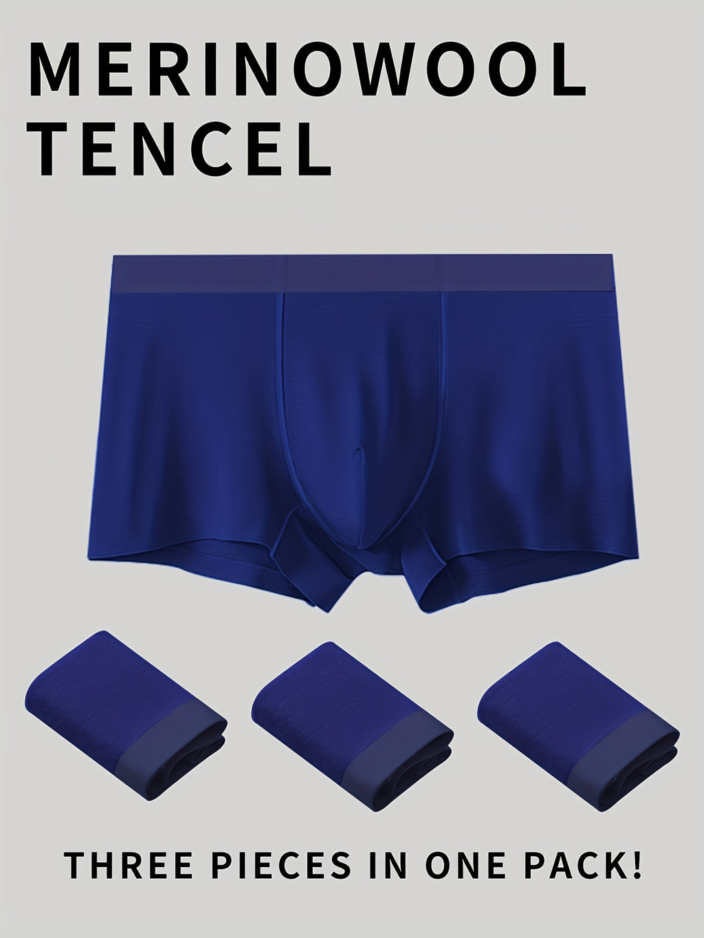 Boxer sans couture de sport homme — lot de 3