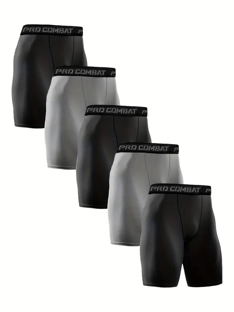 Boxer respirant de sport homme — lot de 5, maille technique