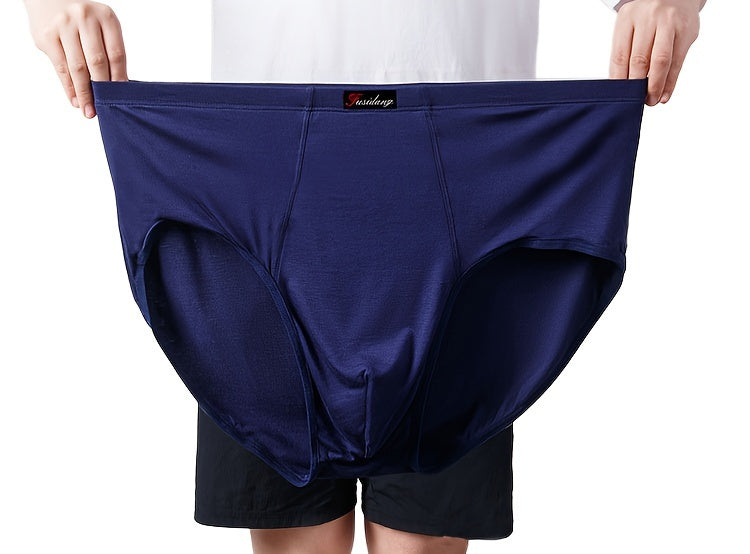 Boxer taille haute large modal homme — lot de 4