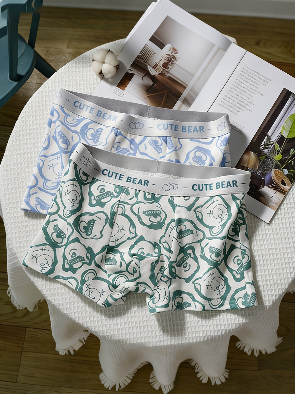 Boxer large respirant coton homme — lot de 3, du XS au XXL