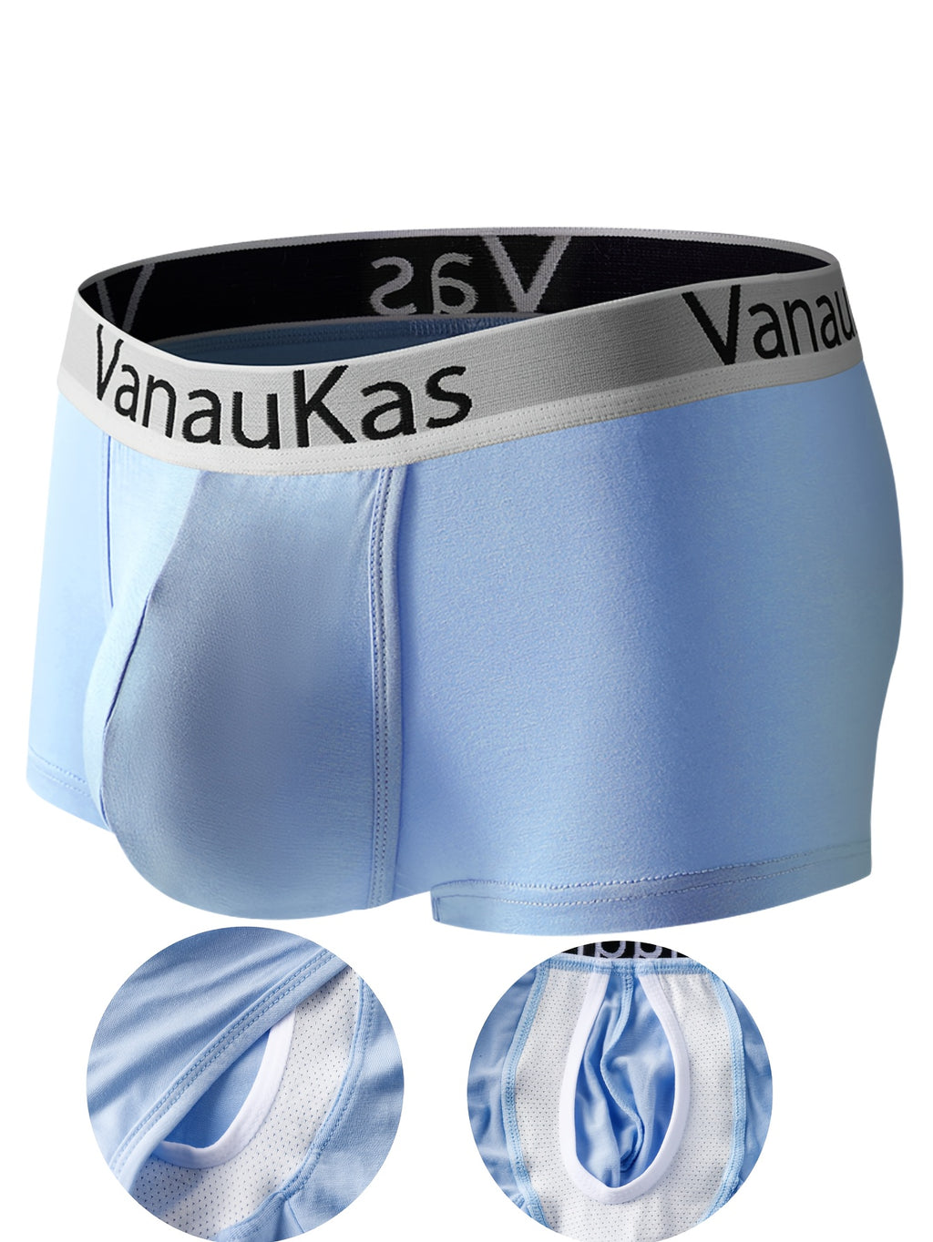 Boxer respirant bambou homme, 6 coloris