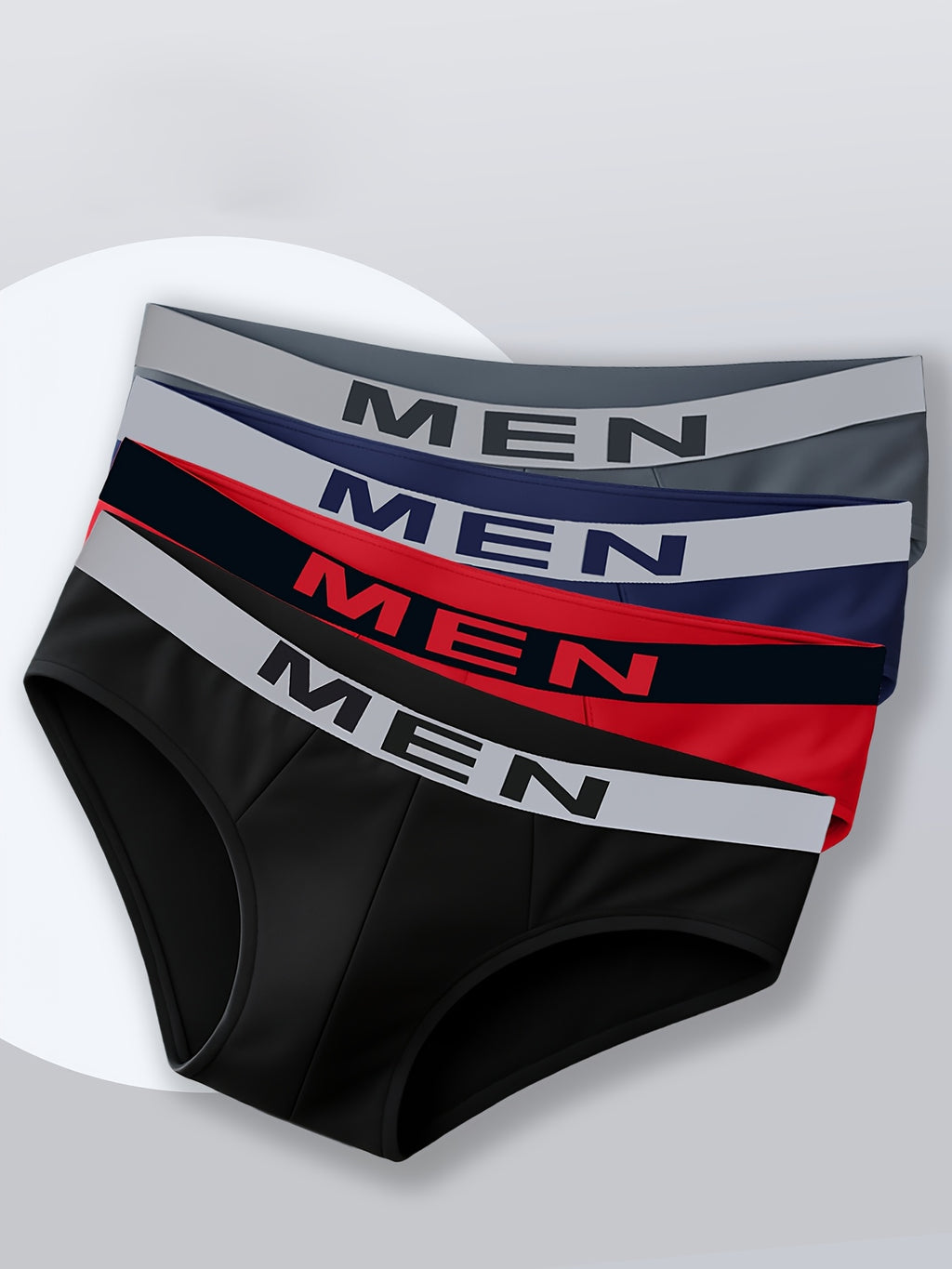 Slip microfibre homme — lot de 8, 4 % d'élasthanne, lavable en machine