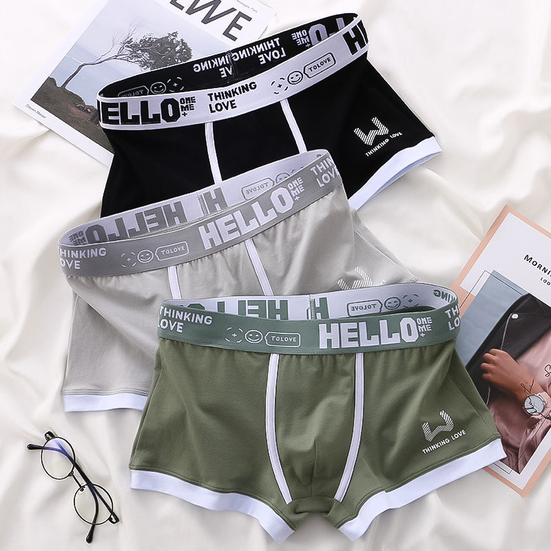Boxer homme — lot de 10, assorti noir et vert
