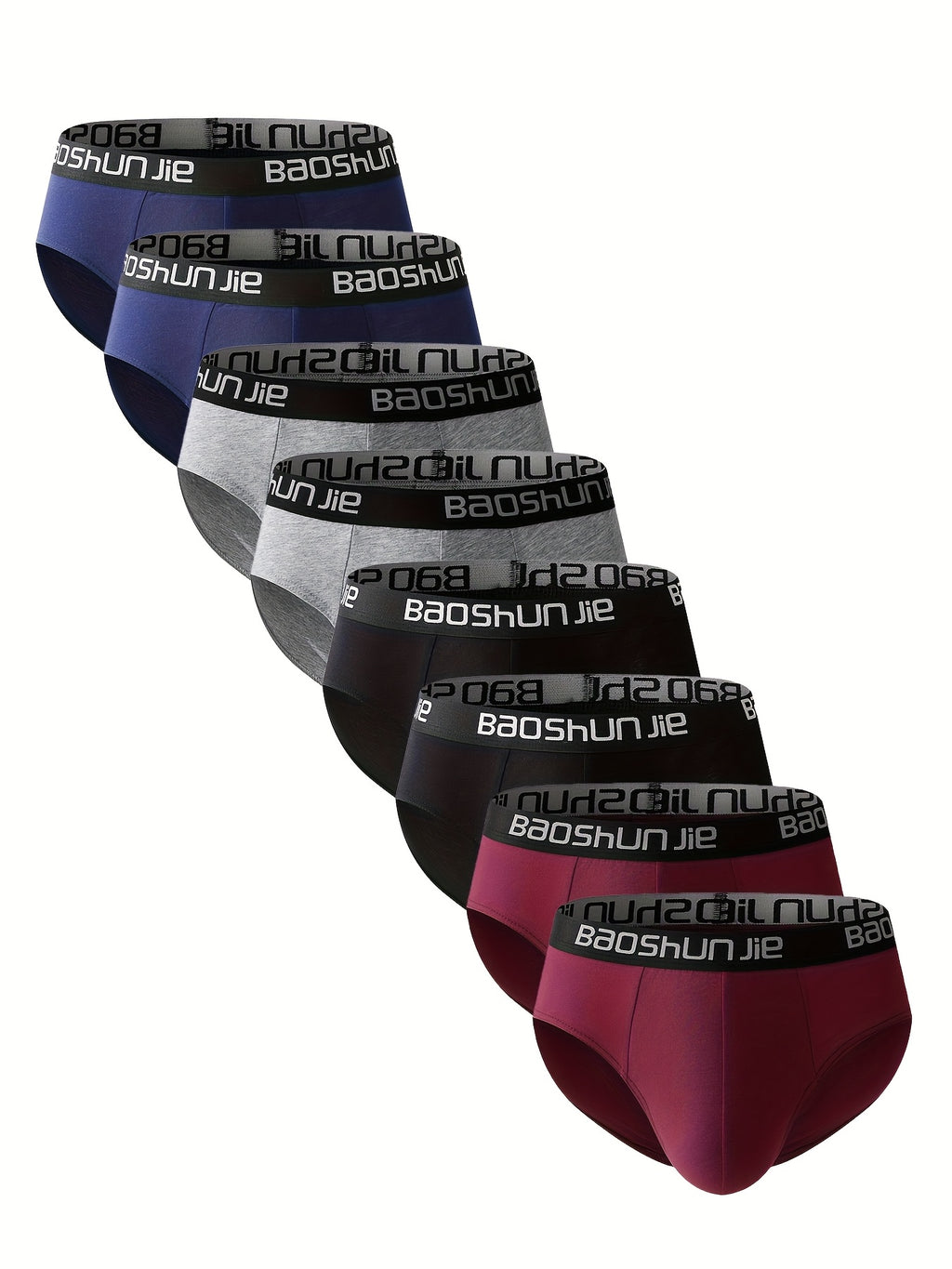 Slip respirant coton homme — lot de 8, imprimé