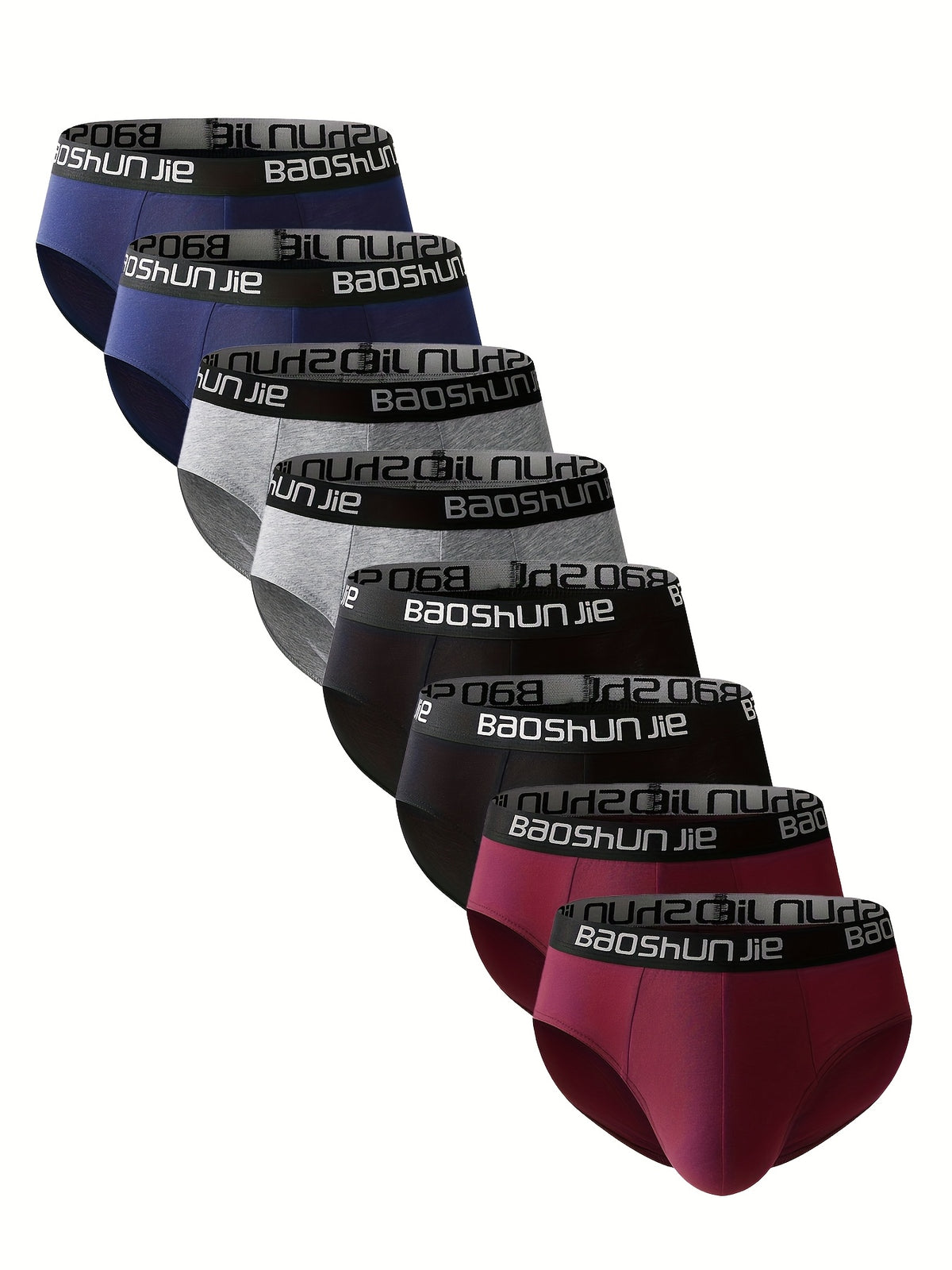Slip respirant coton homme — lot de 8, imprimé