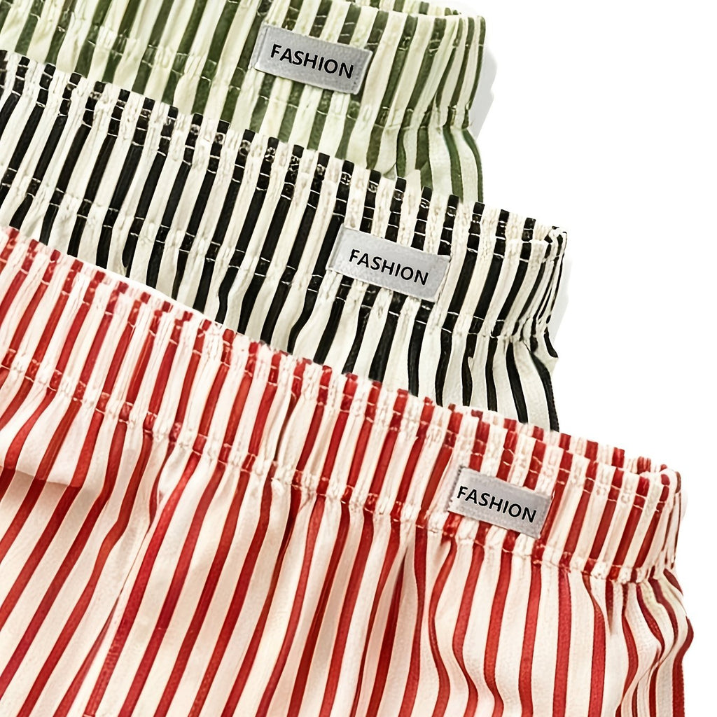 Lot de 3, Noir, Rouge, Vert Armée
