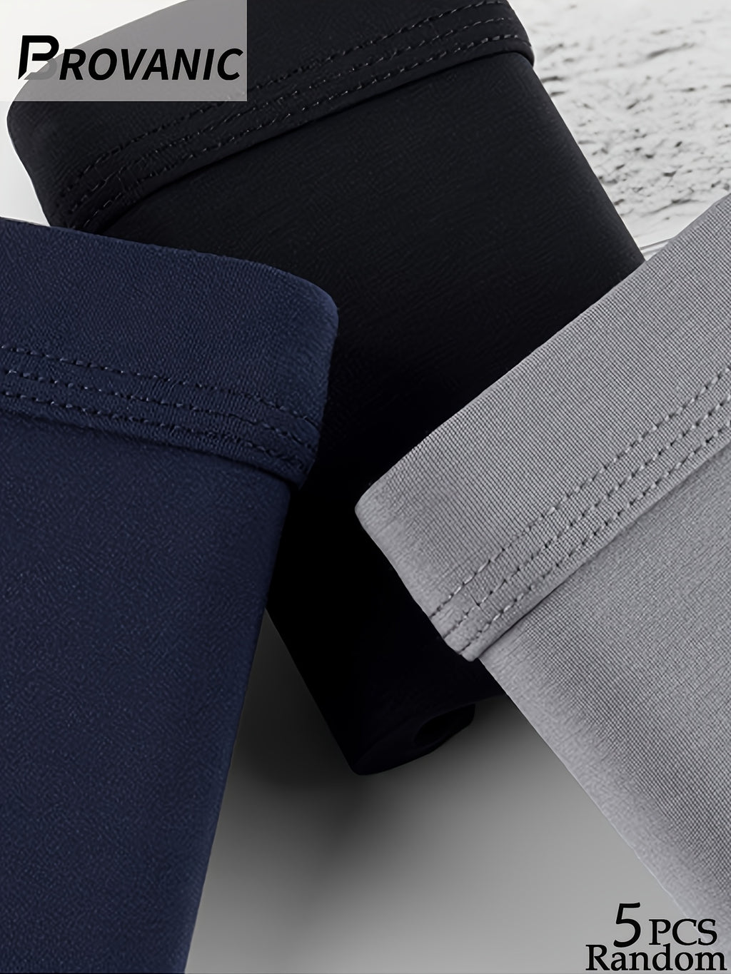 Slip microfibre homme — lot de 5, uni, du XS au XL