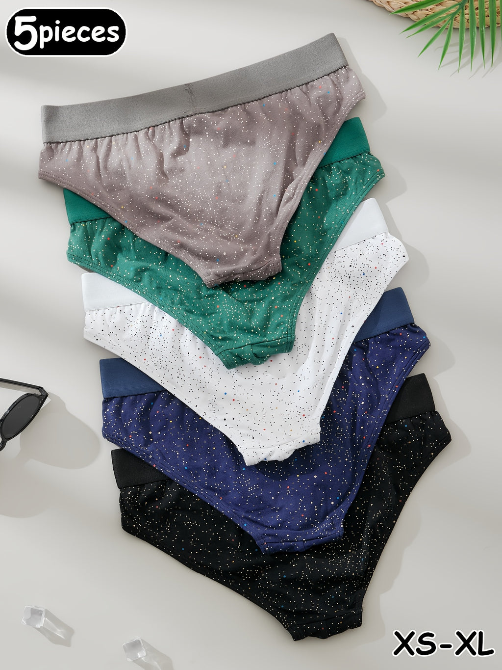 Slip coton homme — lot de 5