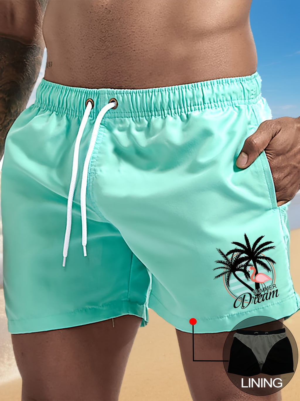 Boxer de sport séchage rapide microfibre homme, 8 coloris