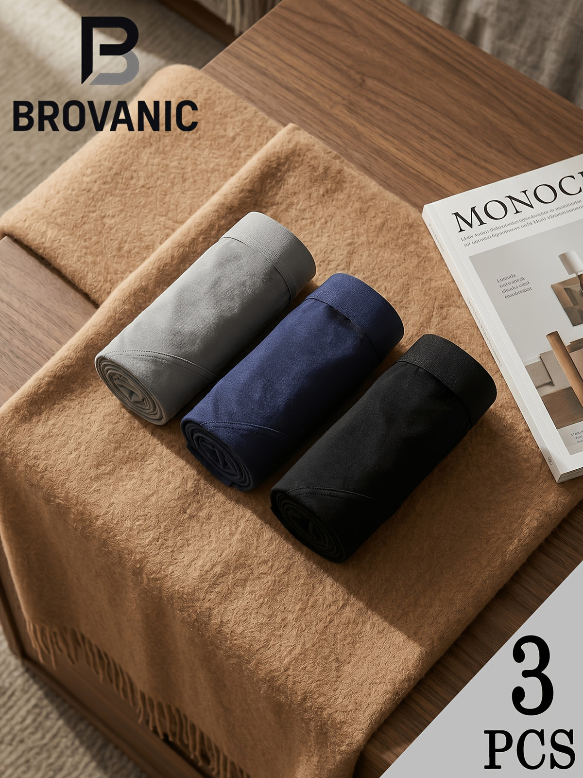 Slip de sport microfibre homme — lot de 3, noir+gris clair+bleu