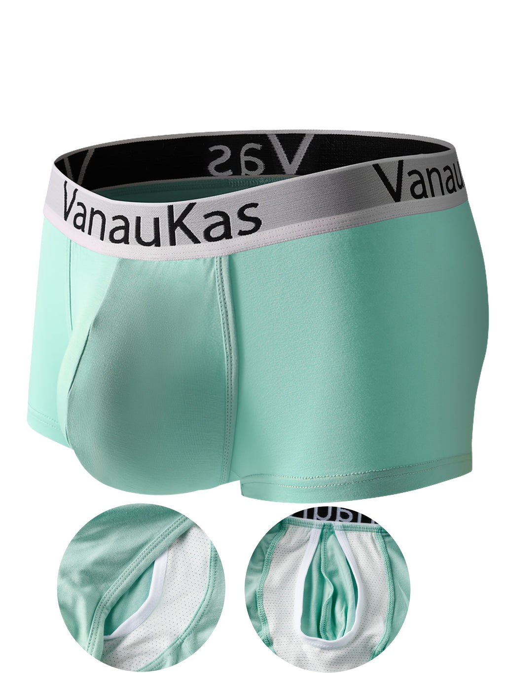 Boxer respirant bambou homme, 6 coloris