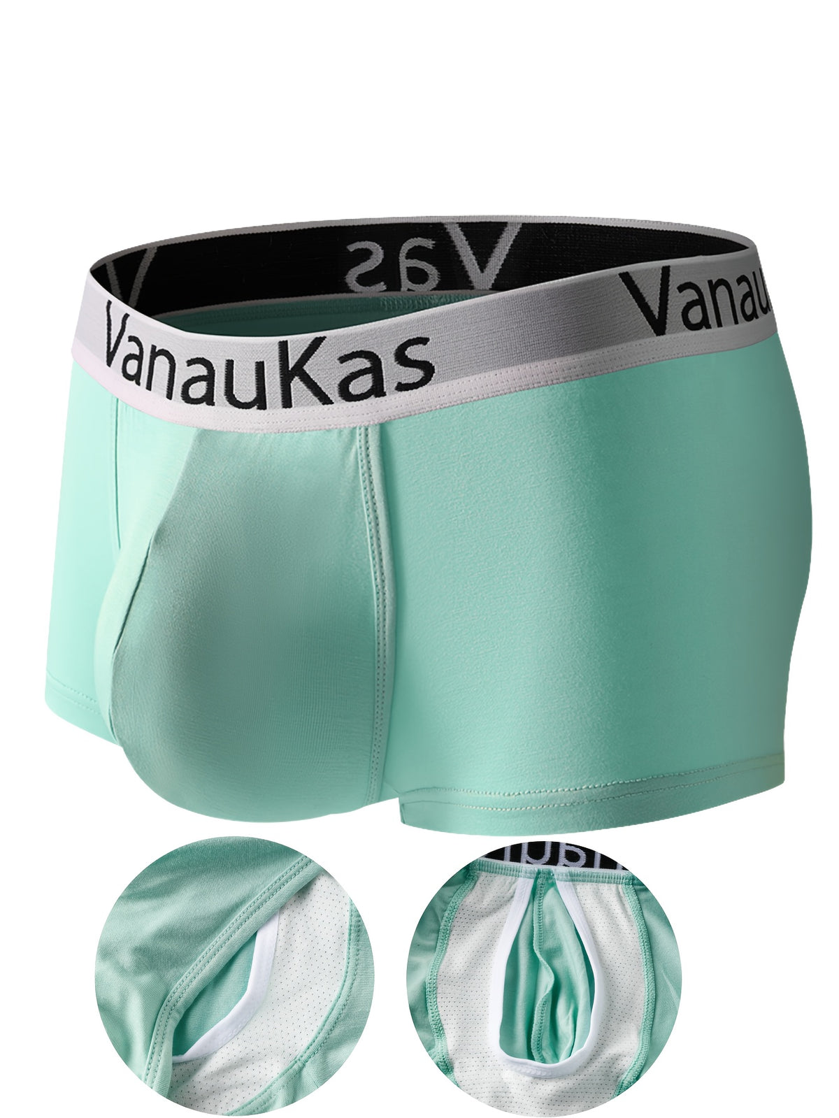 Boxer respirant bambou homme, 6 coloris