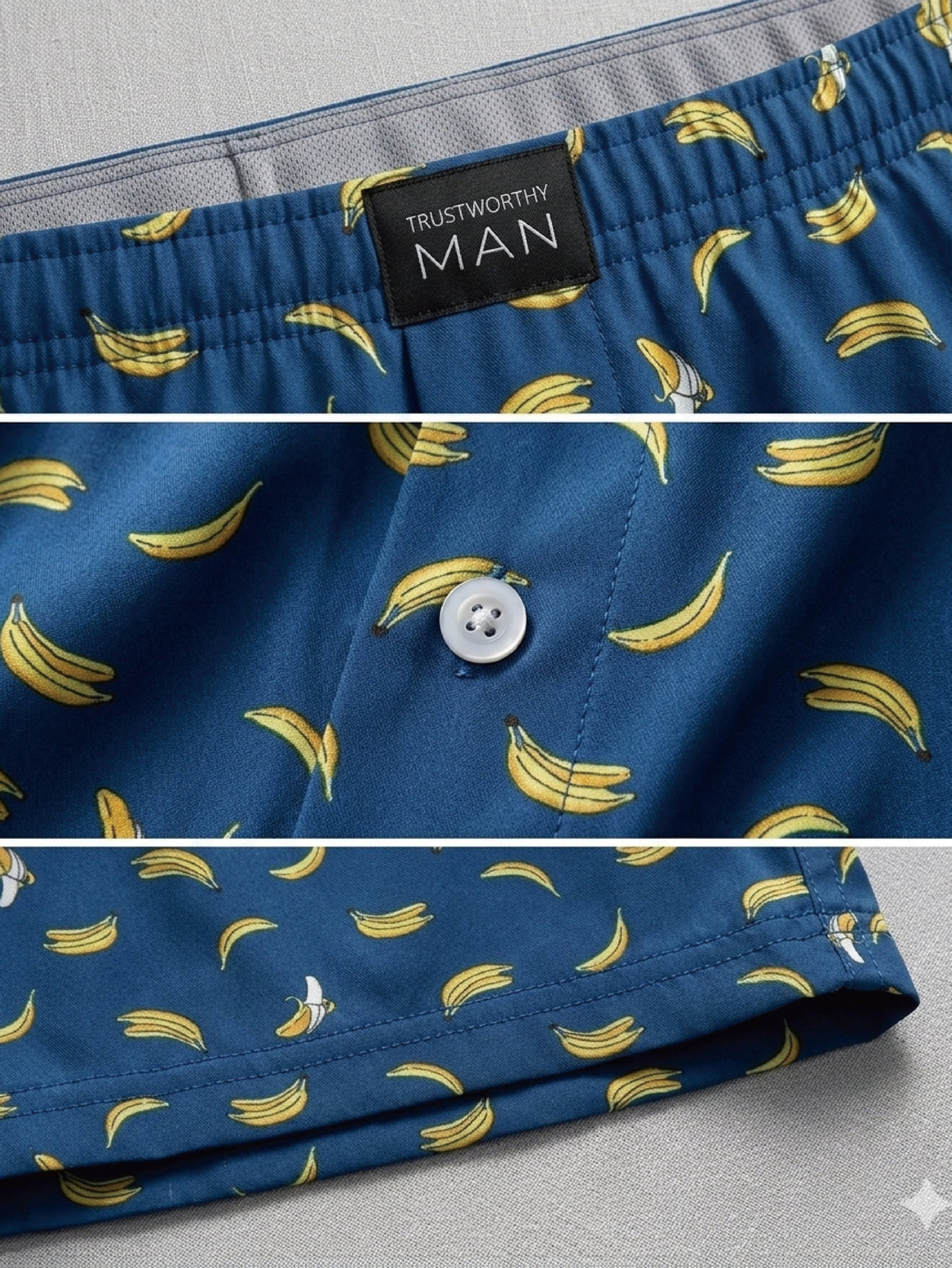 Boxer d'intérieur bambou homme — lot de 3