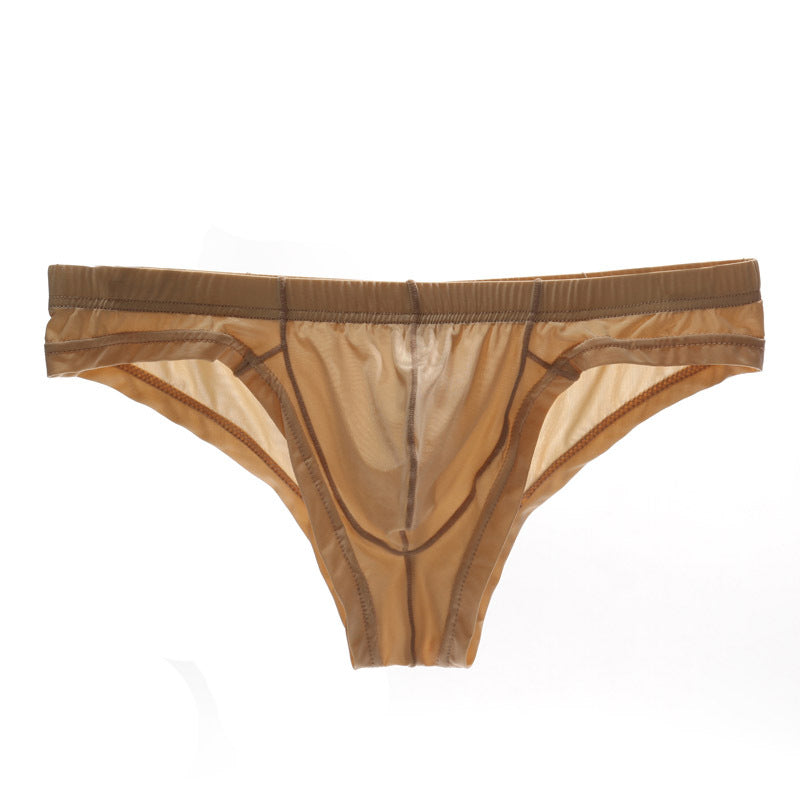 Slip taille basse respirant microfibre homme — lot de 4, uni, du S au XL (modèle 2)