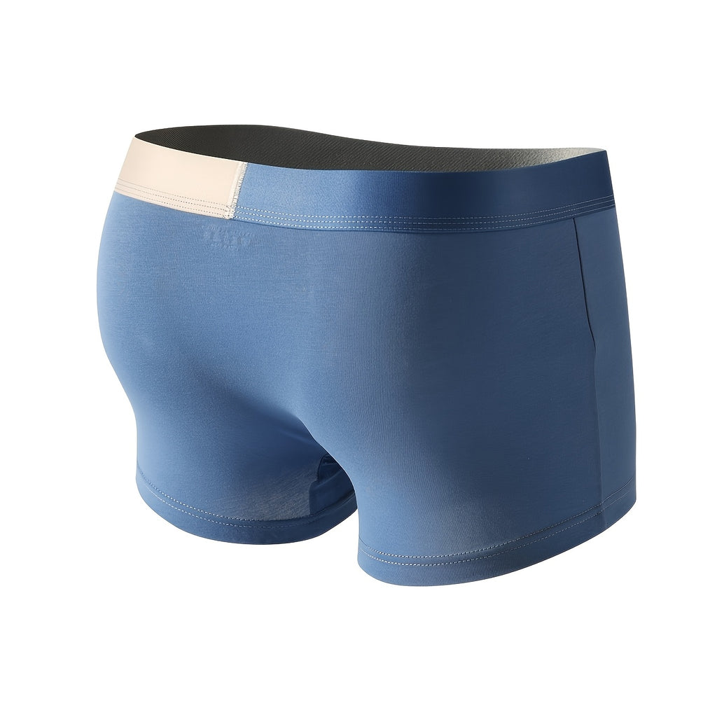 Boxer respirant coton homme — lot de 2, uni