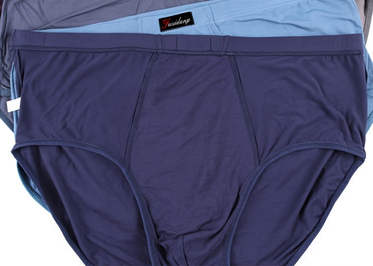 Boxer taille haute large modal homme — lot de 4