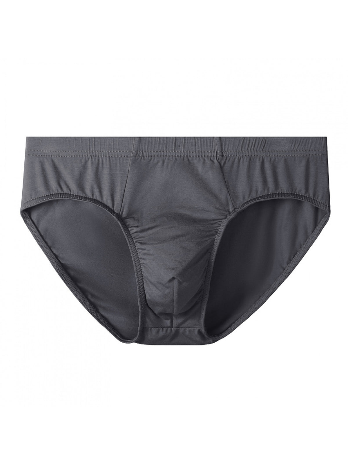Slip grande taille respirant coton homme — lot de 5, uni