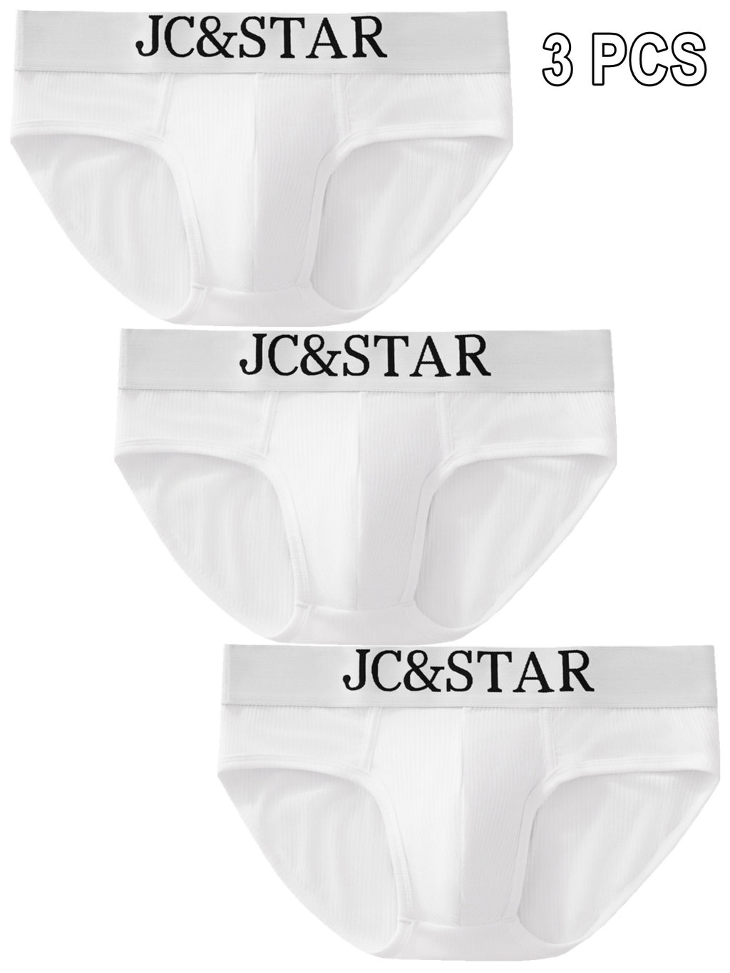 Slip taille basse de sport bambou homme — lot de 3, uni — vue 12