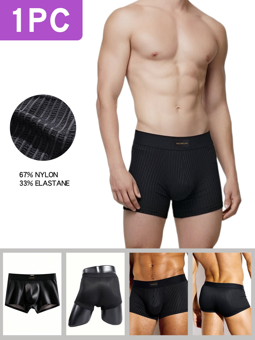 Slip de sport élégant microfibre homme — vue 11