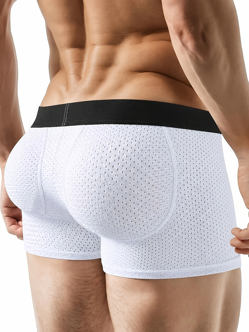Boxer de sport séchage rapide microfibre homme — lot de 2, uni