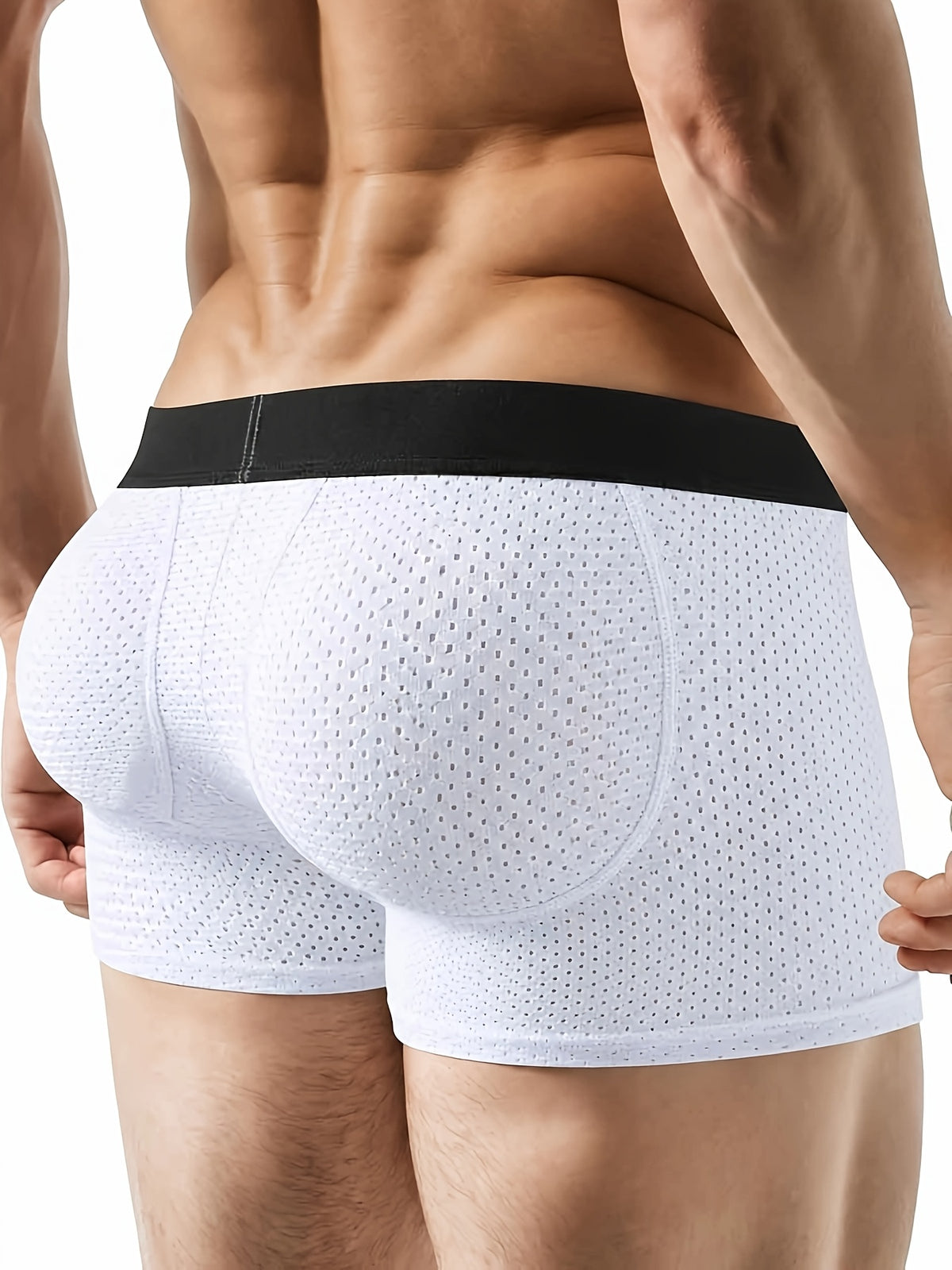 Boxer de sport séchage rapide microfibre homme — lot de 2, uni