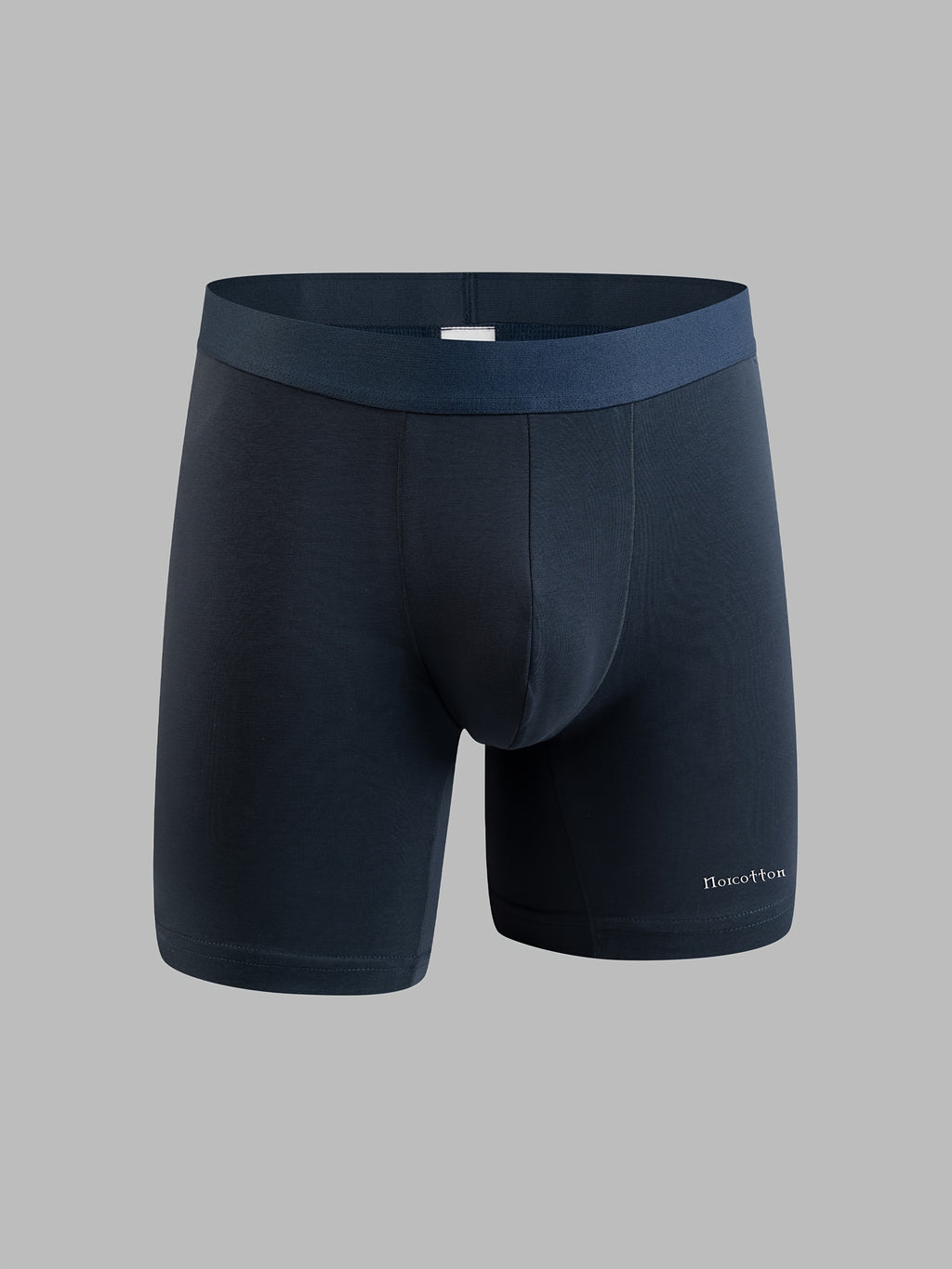 Boxer long de sport coton homme — lot de 4, uni