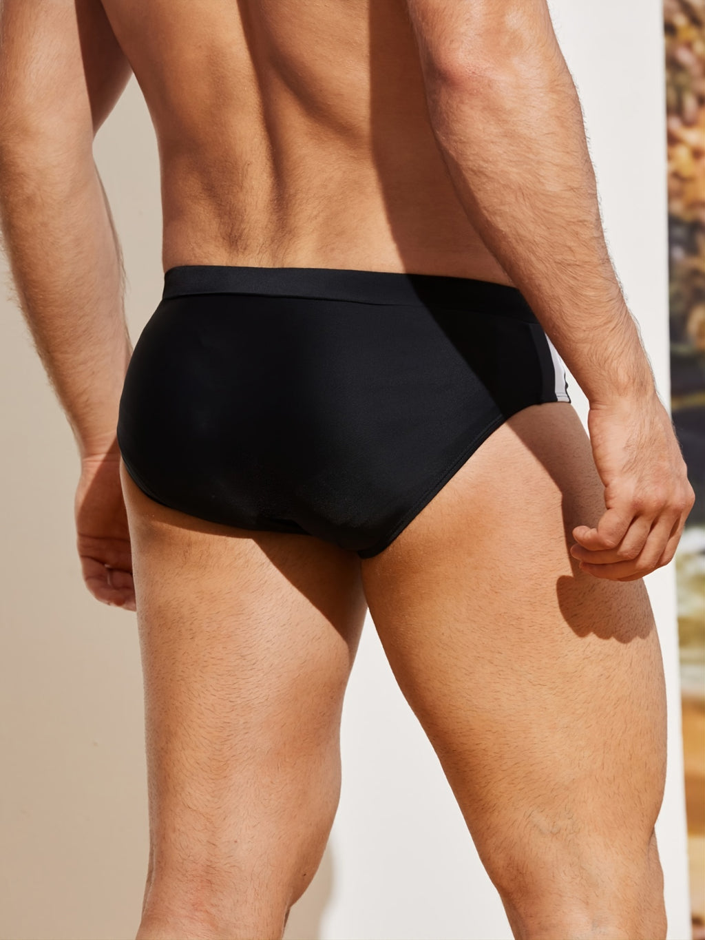 Boxer séchage rapide homme, noir