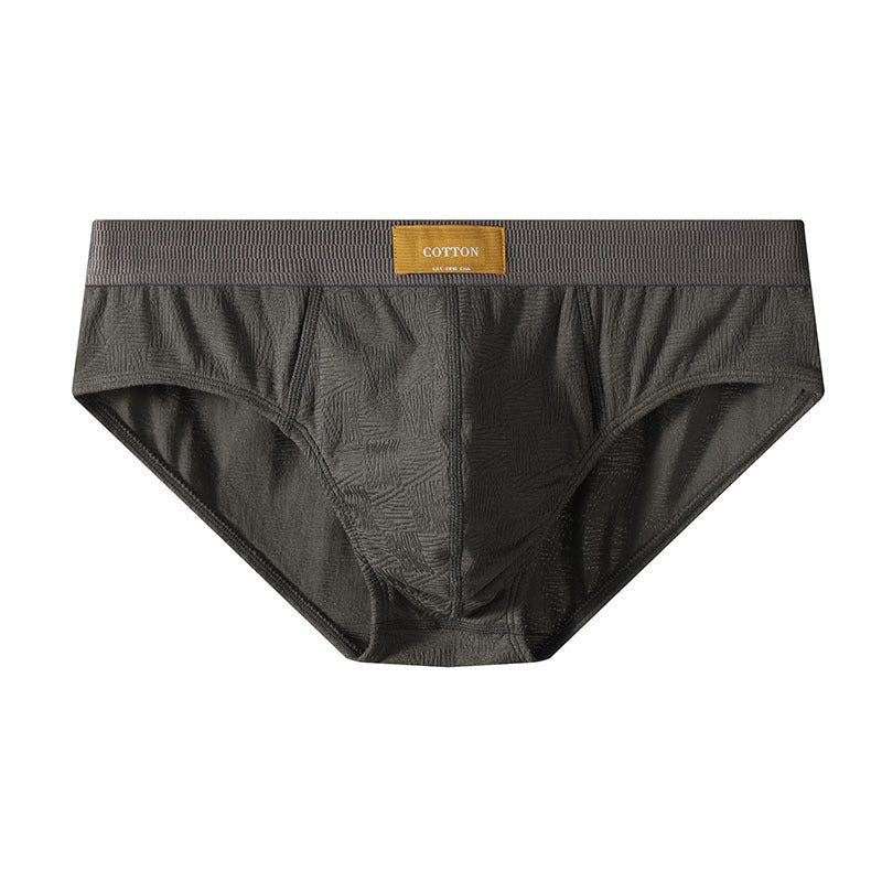 Slip respirant d'intérieur coton homme — lot de 8, uni, du S au XL (modèle 2)