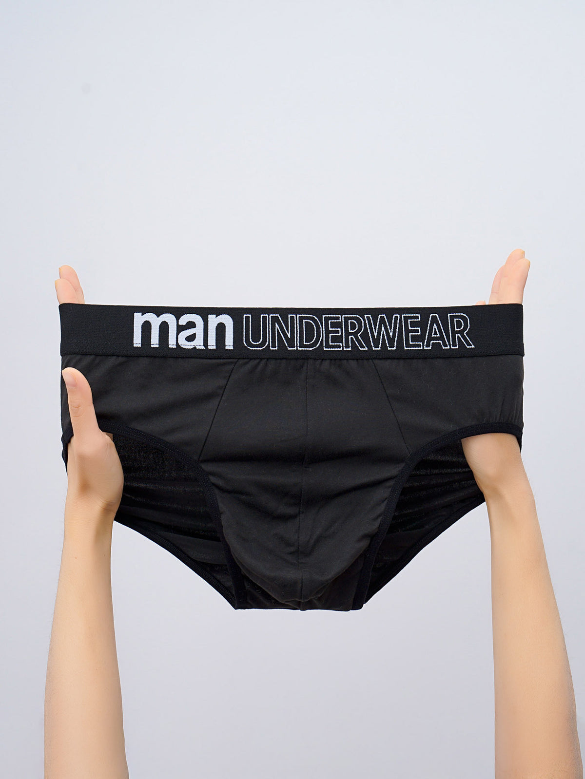 Slip respirant microfibre homme — lot de 12, uni
