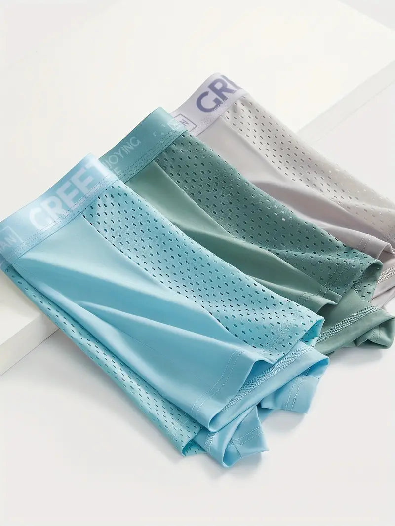 Boxer antibactérien homme — lot de 4, coupe courte