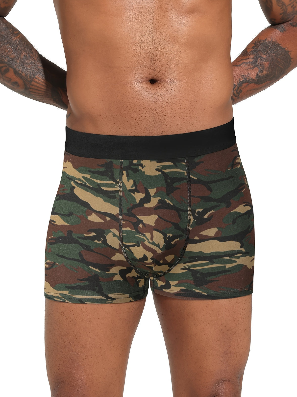 Slip coton homme — lot de 10, uni, assortiment S