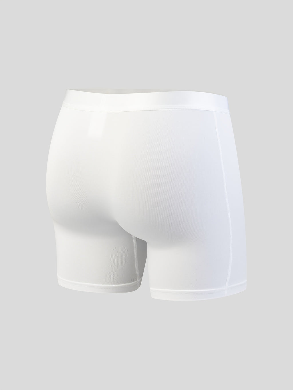 Boxer long large microfibre homme — lot de 5, uni