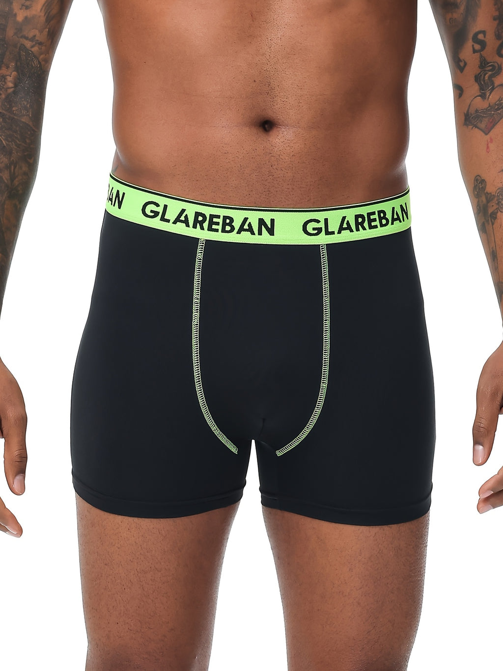 Boxer microfibre homme — lot de 10, imprimé, assortiment S