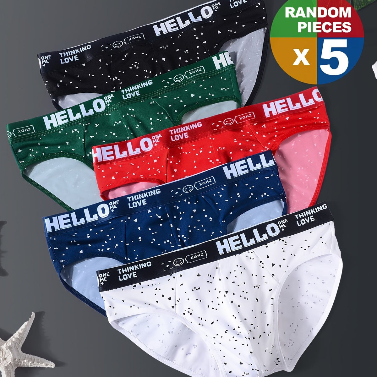5 Pièces Combinaison Couleur A