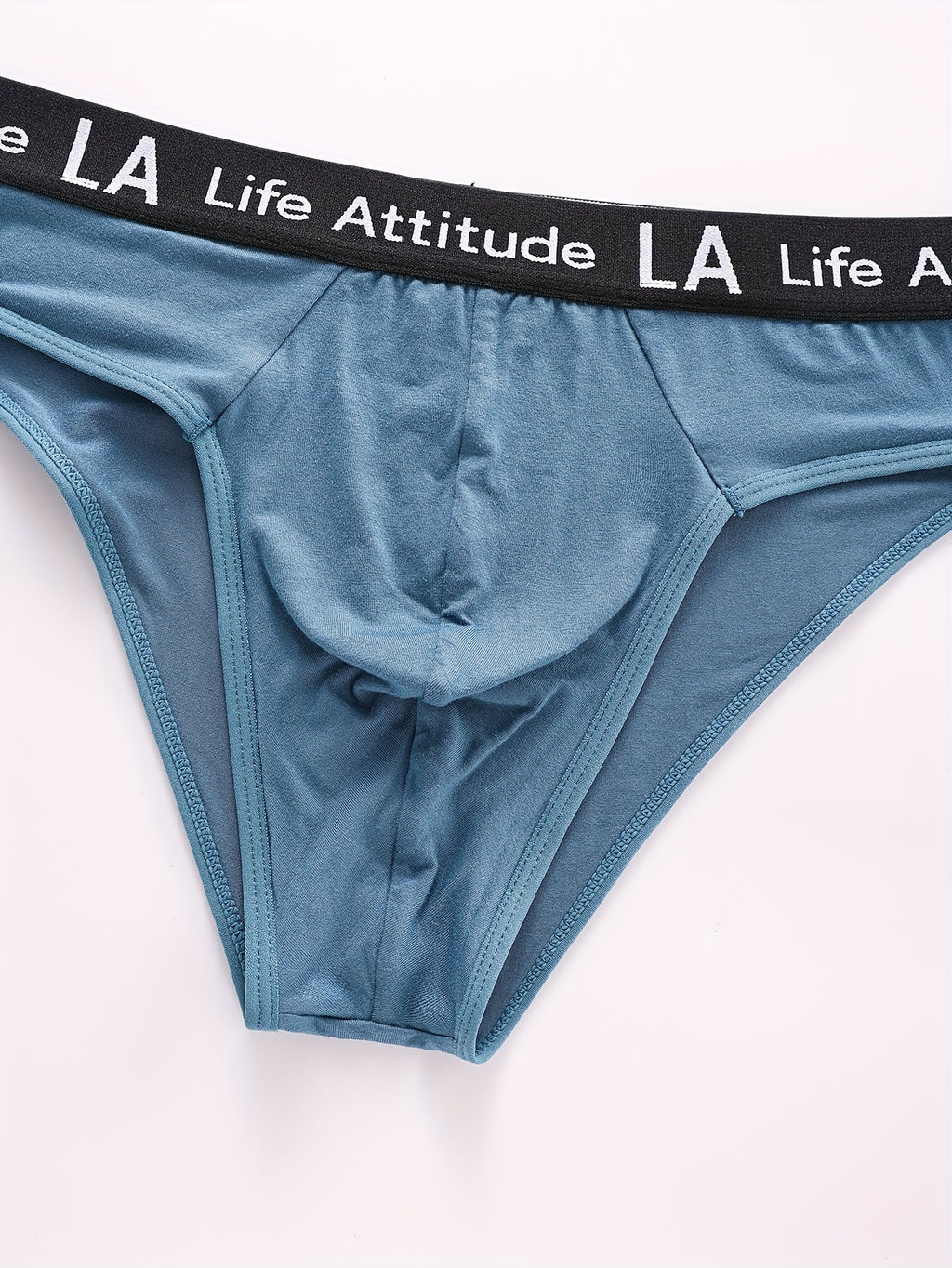 Slip respirant bambou homme — lot de 3, noir + gris foncé + bleu marine