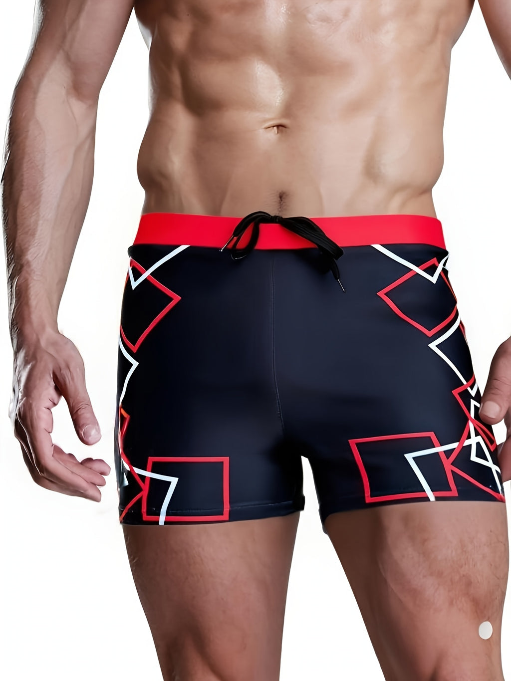 Boxer séchage rapide microfibre homme, 2 coloris, imprimé