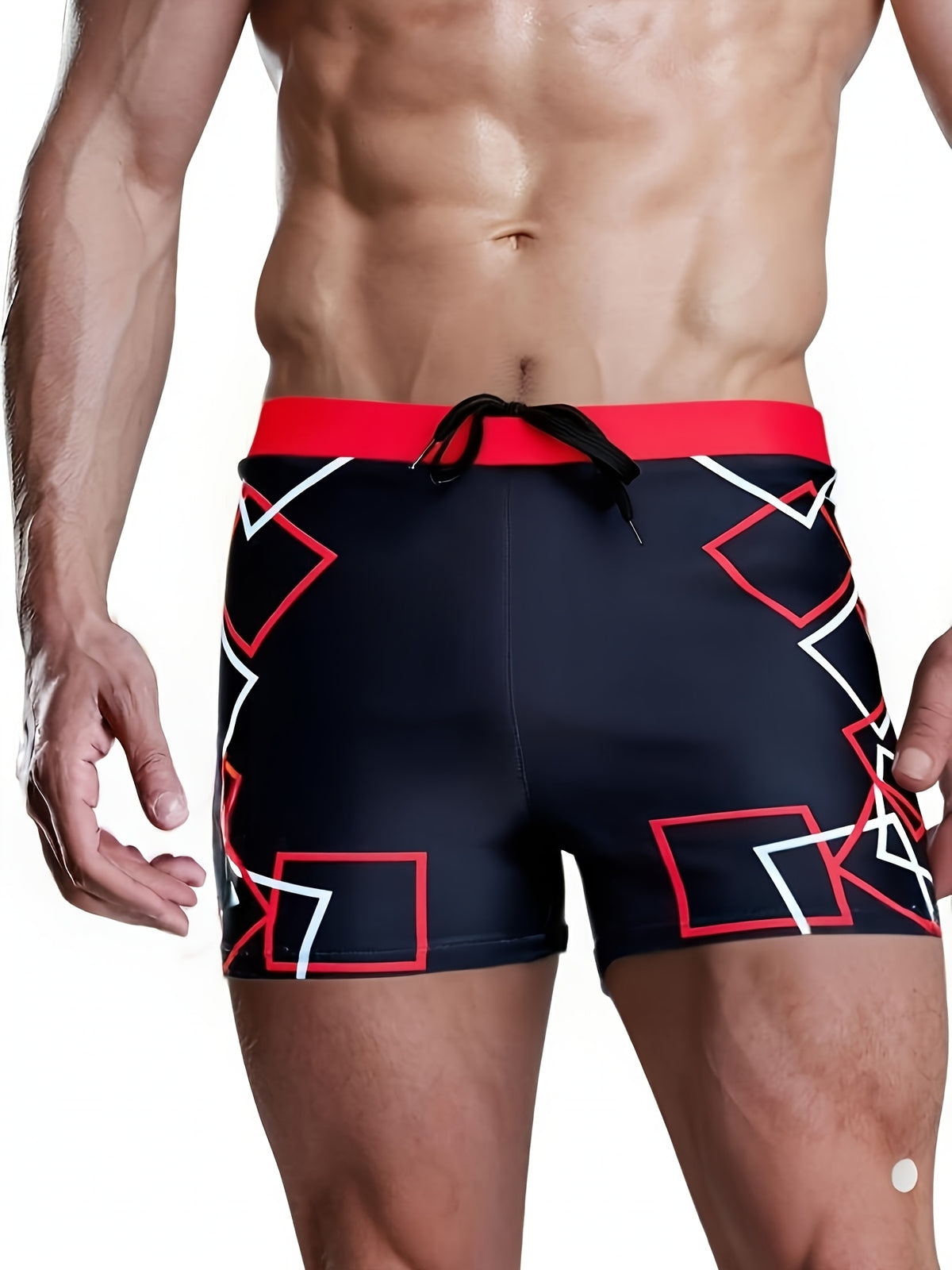 Boxer séchage rapide microfibre homme, 2 coloris, imprimé