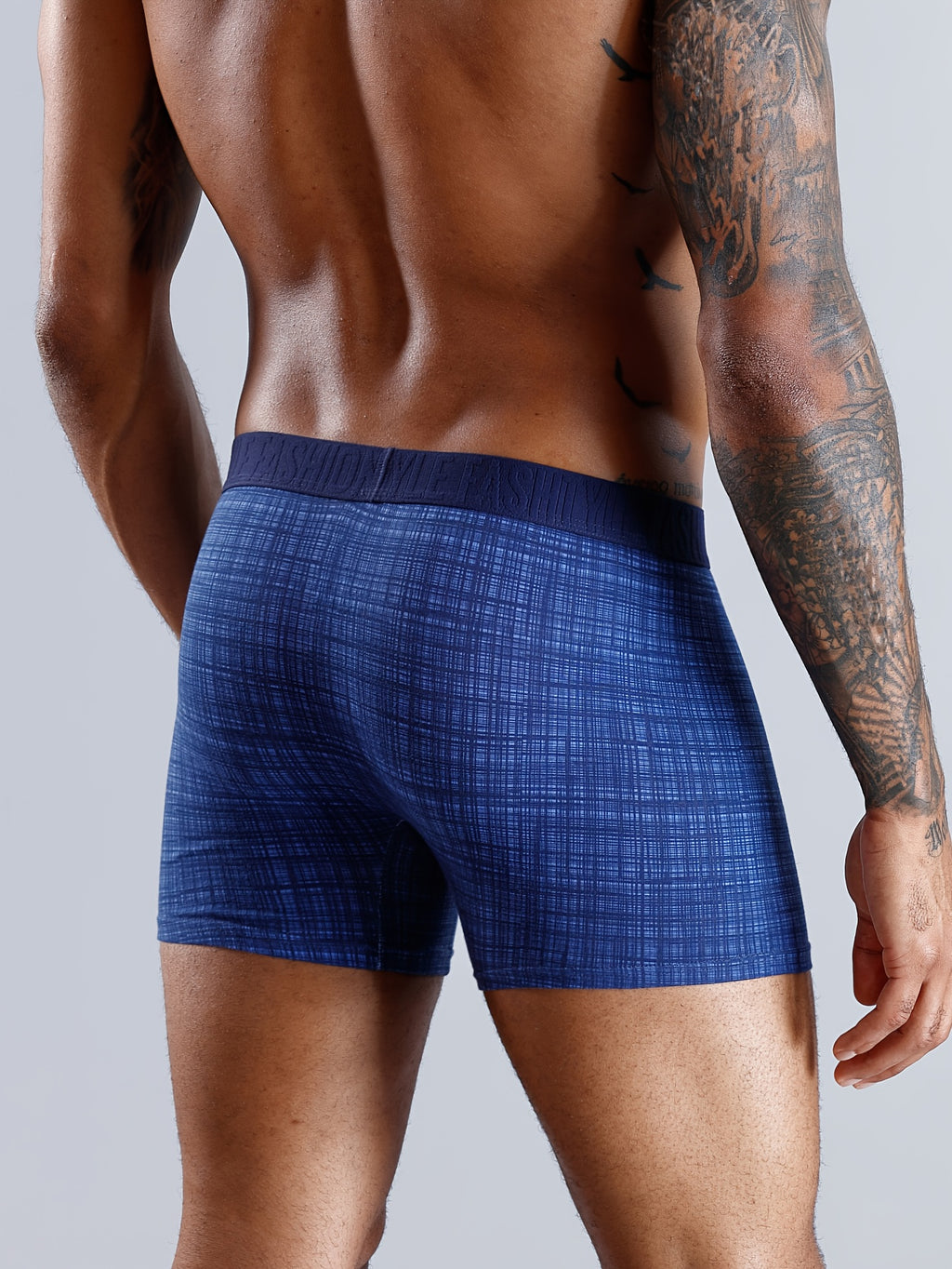 Boxer coton homme — lot de 7, imprimé, du M au XXL