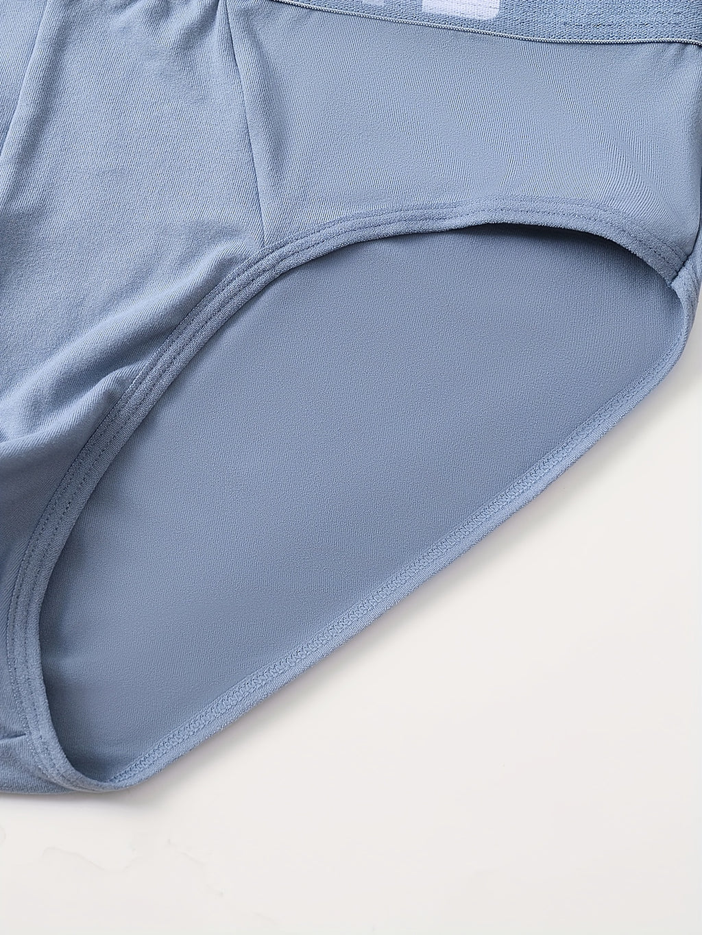Slip sans couture grande taille microfibre homme — lot de 12, uni