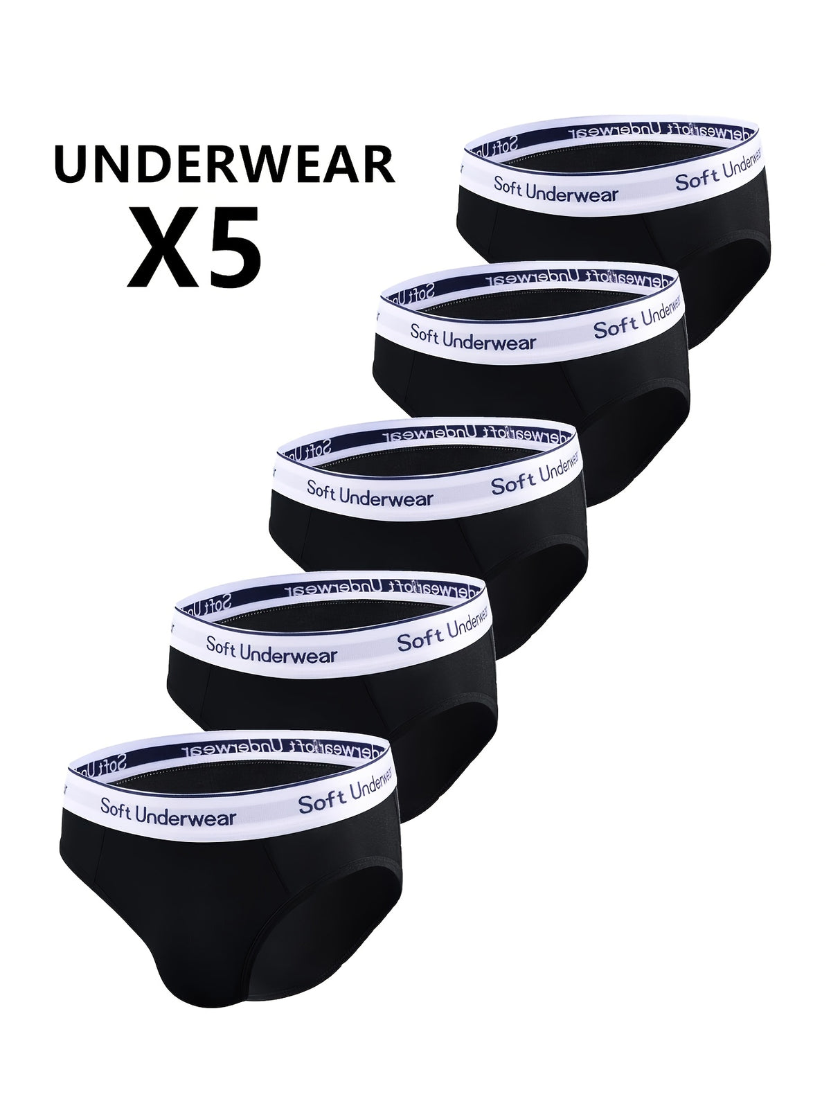 Slip de sport microfibre homme — lot de 5, 2 coloris, du S au XXL