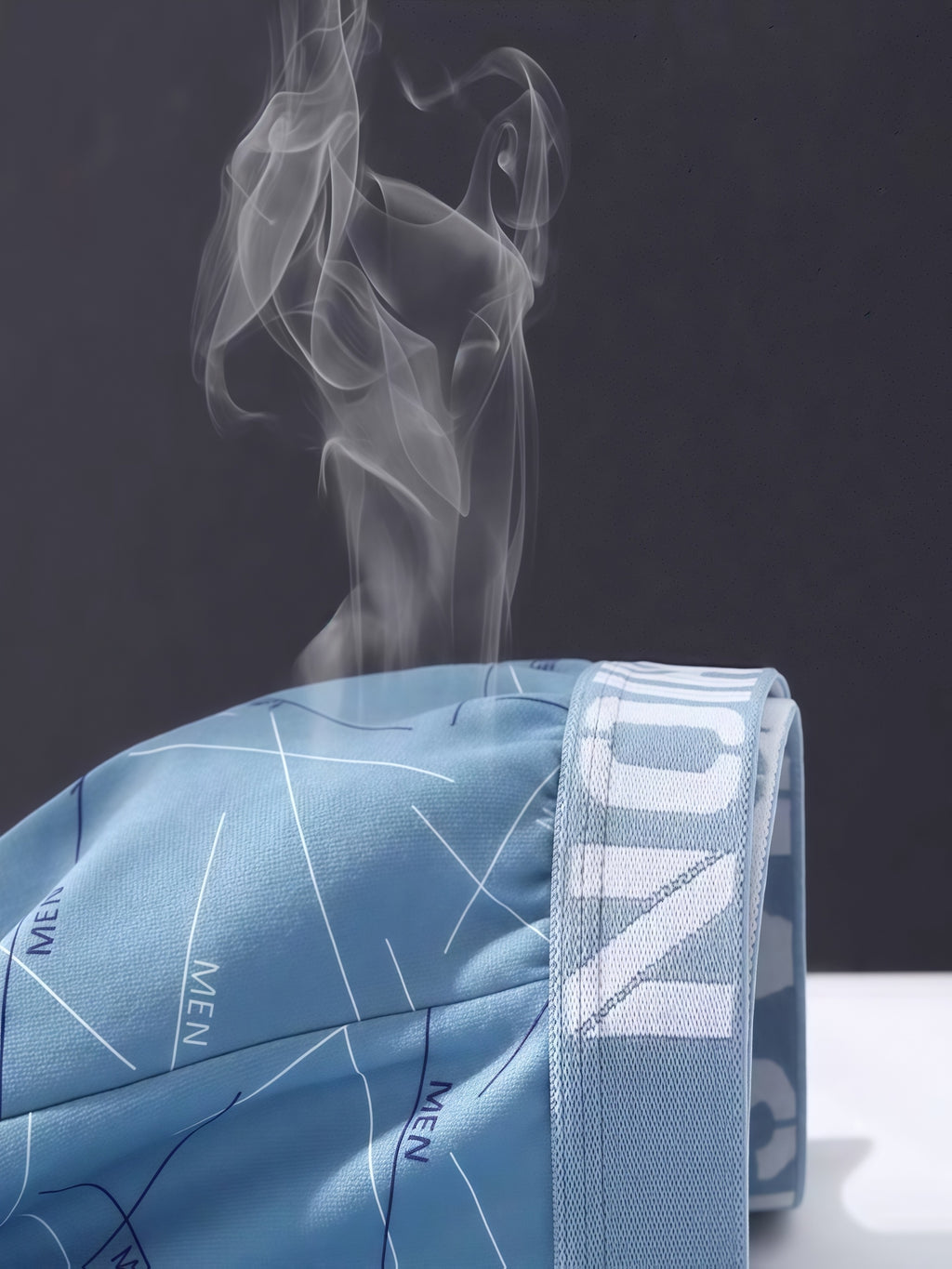 Boxer microfibre homme — lot de 6, géométrique, du XS au XL (modèle 2)