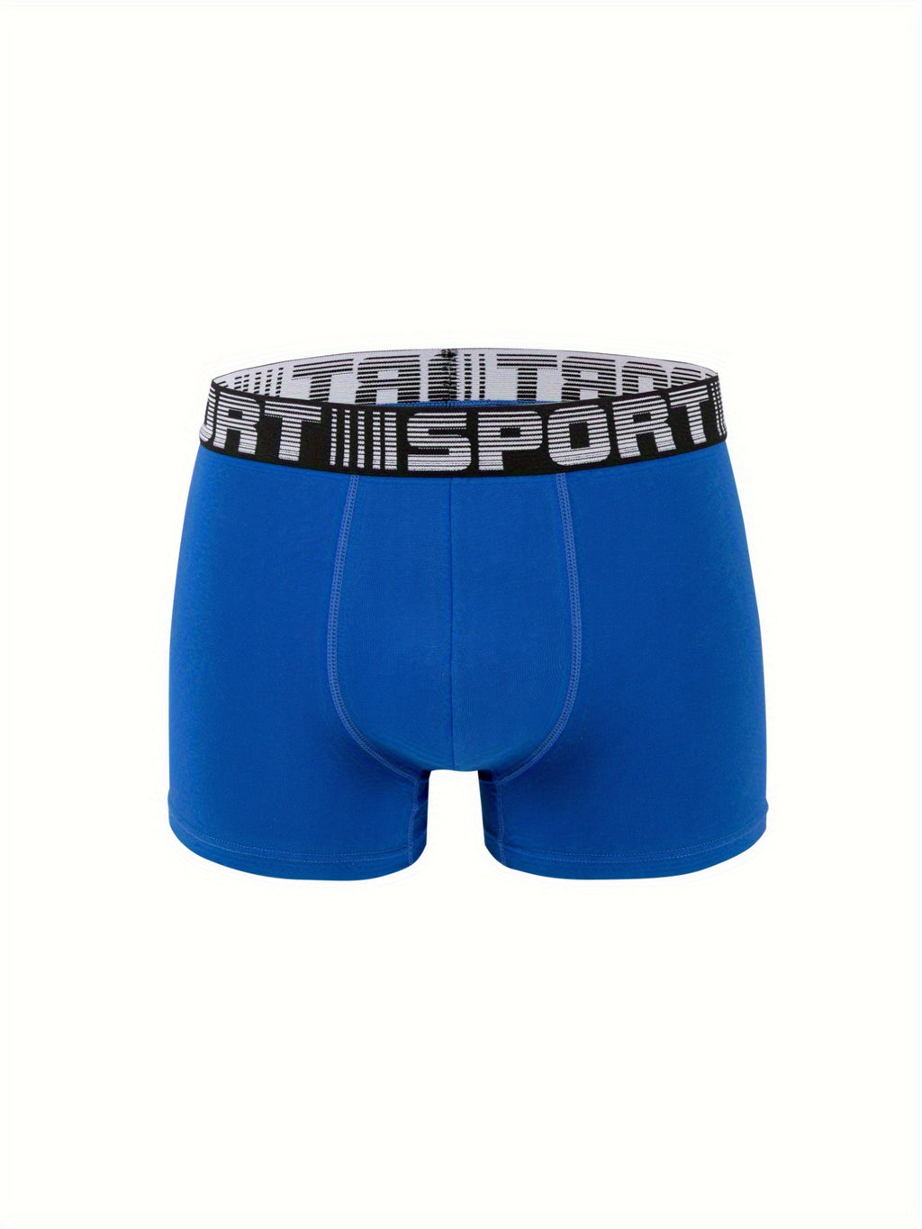 Boxer de sport respirant coton homme — lot de 12, uni