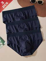Boxer respirant coton homme — lot de 3, uni, du XS au XL